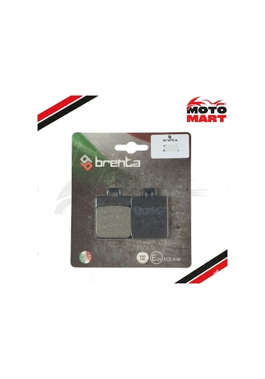 Sym Fiddle 4 125 Arka Fren Balatası Brenta-t00026
