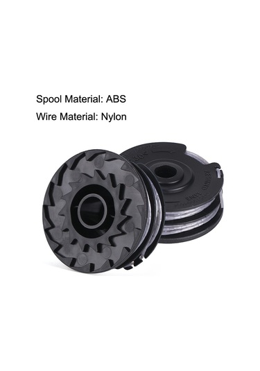 Sones Çim Biçme Makinesi Naylon Çift Katmanlı Biçme Hattı Oyun İpi Makarası Greenworks'ü Değiştirir Siyah