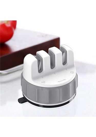 Pazly Pratik Mutfak Vantuz Bıçak Bileyici - Ev Bıçak Bileme Aracı - 36 Altın Açılı Bıçak Açıcı - Güvenli Ve Dayanıklı