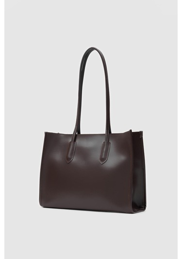 Paella Omuz Çantası Acı Kahve Haki - Kahverengi