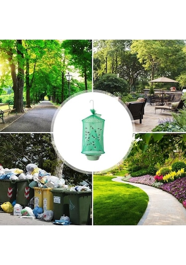 Didadodo Wekijau Sinek Tuzakları Açık,yem Tepsili Çiftlik Sinek Tuzağı Küçük Boy