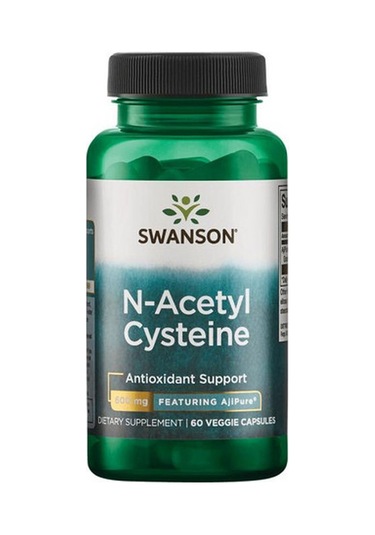Swanson N-Acetyl Cysteine 600 Mg 60 Kapsül