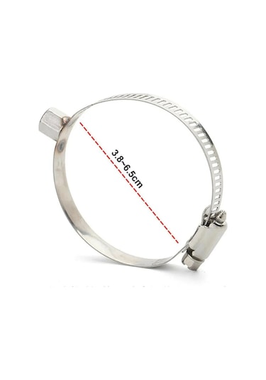 Evrensel Motosiklet Egzoz Borusu Karbon Fiber Stil Isı Kalkanı - Siyah