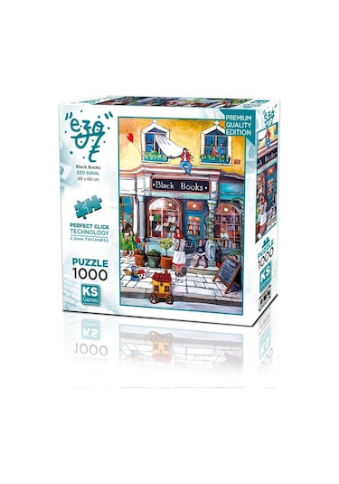 20852 Puzzle 1000 Black Books
