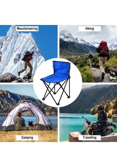 Yeşil Sırtlık Ergonomik Tasarım Güçlü Yük Taşıyan Kompakt Boyut Taşınabilir Katlanır Tabure Sandalye Kamp Malzemeleri Yeşil