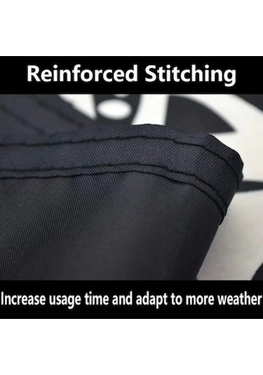 60x90cm Korsan İskelet Bayrağı For Hat Knife And Fork