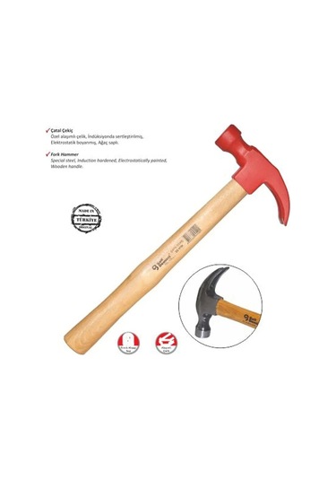 Polisajlı Çatal Çekiç