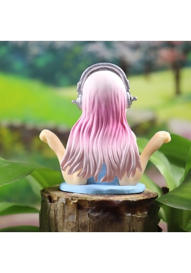 Pazly Ve Şık Pvc Kız İçin Geeroyoo Figürü Ev Dekoru Araba Aksesuar 6.5cm - Zq