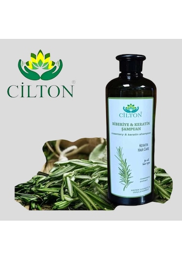 Cilton Biberiye & Keratin Şampuan Rosemary & Keratin Shampoo 750 Ml