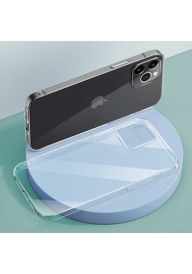 Benks Apple Uyumlu iPhone 12 Pro Max Kılıf Benks Transparent Kapak ZORE-218676