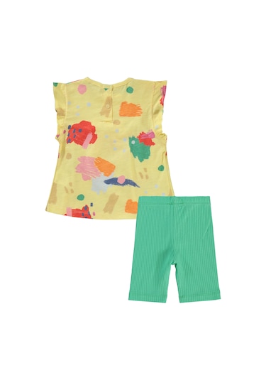 Tuffy Kids Tuffy Kız Bebek Takım 6-18 Ay Sarı Sari