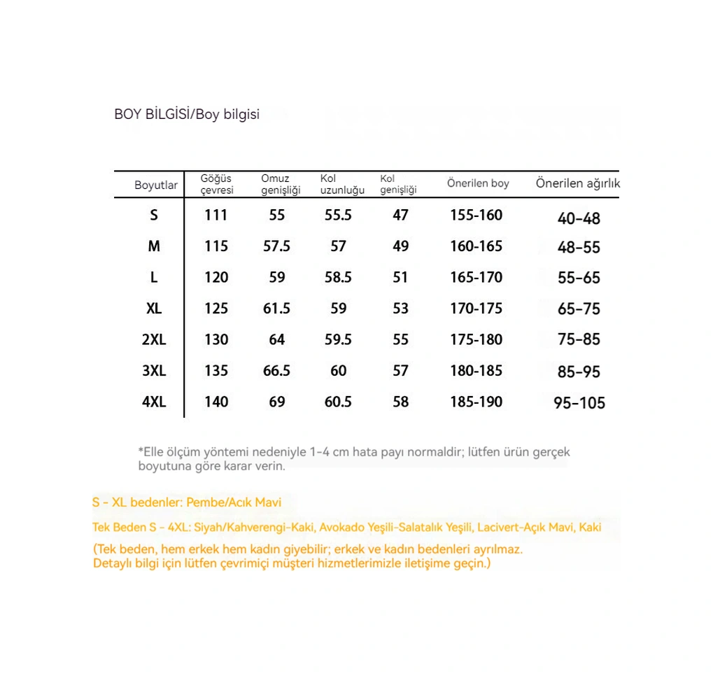 Yeni Kalın Sıcak Trend Renk Uyumlu Erkek Pamuklu Ceket Mavi