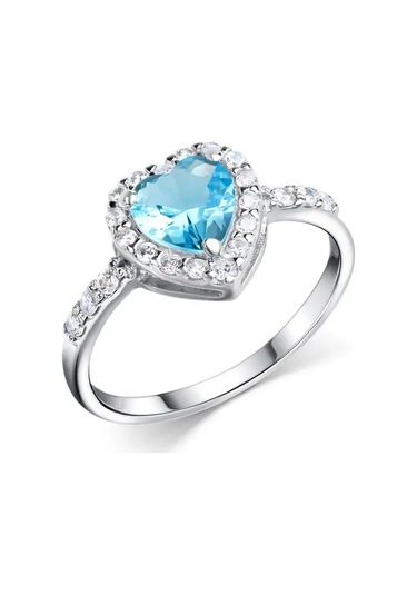 Gold Plaza Jewelry Taşlı 925 Ayar Gümüş Kuyumcu Yüzük 145497427 Gri