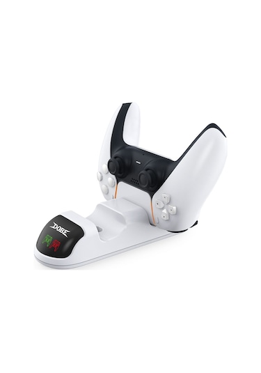 Dobe Ps5 Charging Dock Şarj Istasyonu Ekranli Çiftli Şarj