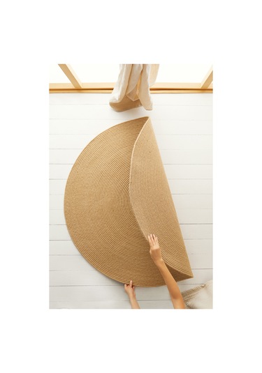 Ocean Home Textile Jüt Halı Kilim Ø 120 Cm