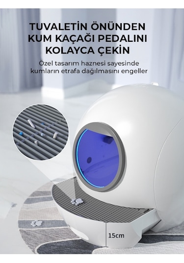 Neutron Akıllı Kedi Tuvaleti NTL-PW-06BW