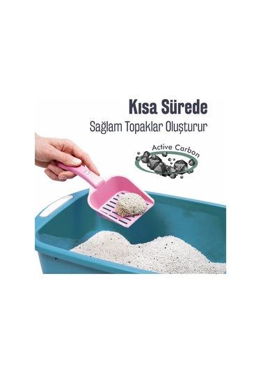 Sophresh As250 Aktif Karbonlu Granüllü Kedi Kumu Cat Litte 5 L