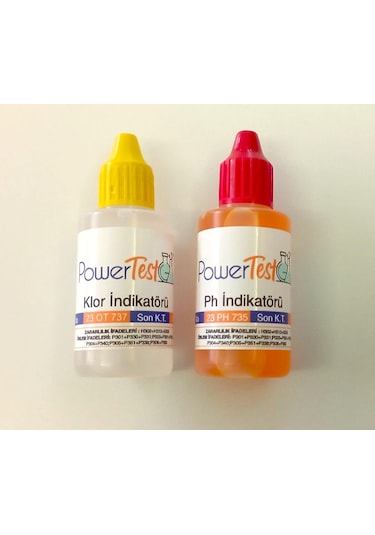 Powertest Klor Ve Ph İndikatörü İkili Set
