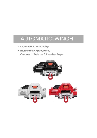 Pazly Vinç Uzaktan Uyumlu Traxxas, Tamiya Sistemi Redcat, Rc Otomatik Kumandalı İçin Hsp, Geeroyoo Araçlar 1/10 - Fq