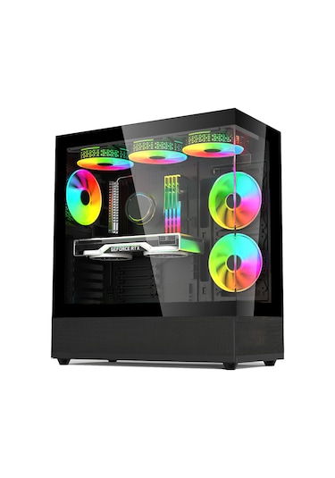 Izoly Ragnarok i7-12700F 32 GB 1 TB NVMe SSD 8 GB RTX3070 24" Free Dos Masaüstü Oyuncu Bilgisayarı