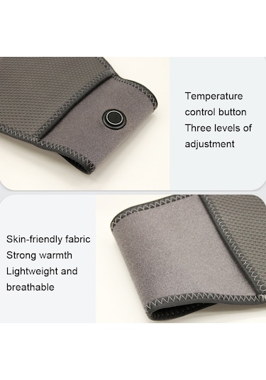 Butu Usb 5v Grafen Termal Fizyoterapi Isıtma Kemeri Gri