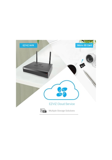 Ezviz TY1 2MP Akıllı Wi-Fi Yatay ve Dikey Hareketli Kamera