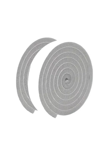 Honeybeeshop Gri 2 Rulo Kendinden Yapışkanlı Kapı Contası Köpük Şerit Gürültü Azaltma Rüzgar Geçirmez Yangına Dayanıklı