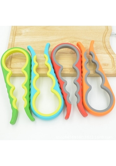 Dancemonkey Yüksek Kapasiteli Dördü Bir Arada Şişe Açacağı-mavi Mavi