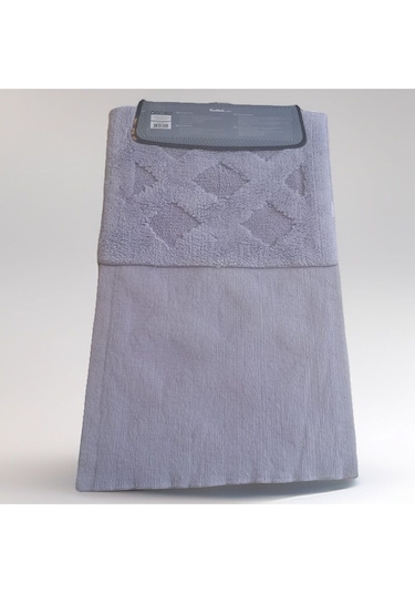 Özdilek Tufting Lima 2'li Banyo Paspası Gri Çok Renkli