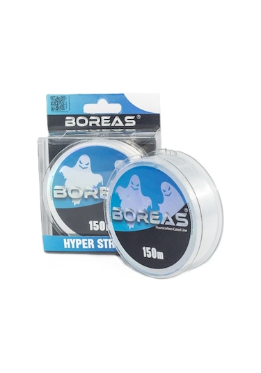 Tornado Boreas Hayalet Misina 150 Mt Fluorocarbon Kaplama Şeffaf 0.342 Mm