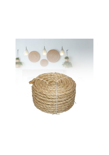 Magideal Suntek Bükülmüş Sisal Halat Kedi Tırmalama Direği 6 MM 15 Mt