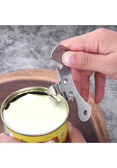 Kangvka Çelik Materyal Multifonksiyonel Şişe Açıcı - Konserve Açma, Şarjör Ve Ev/restoran Kullanıma Uygun Diğer