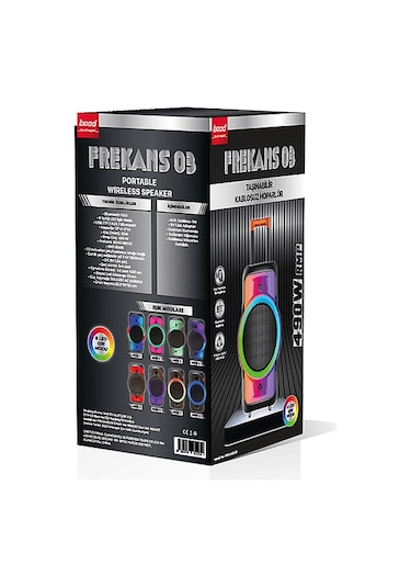 Bood Frekans 03 Bluetooth Hifi Hoparlör