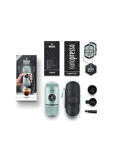 Wacaco Nanopresso Manuel Espresso Makinesi Mavi