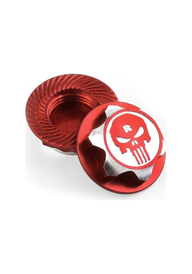 Kosona Traxxas X-maxx Summit 1/8 Rc Araçlar İçin 4 Adet 17mm Kaymaz Metal Jant Somunu Aksesuarı