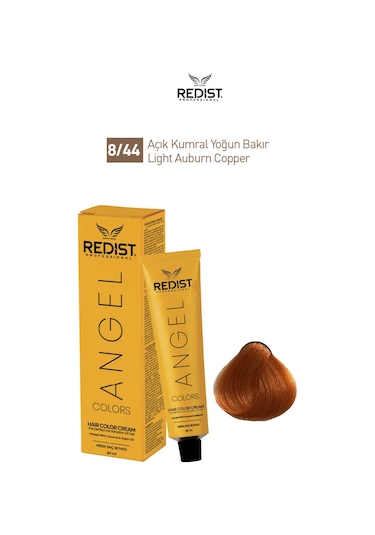 Redist Saç Boyası 8.44 Açık Kumral Yoğun Bakır 60 ML