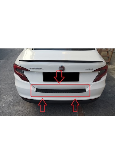 Fiat Egea Arka Tampon Koruma Bagaj Eşiği