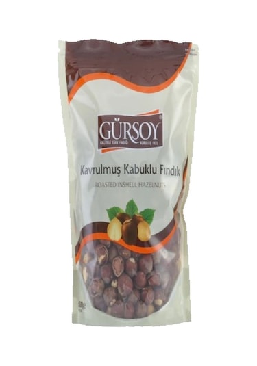 Gürsoy Kavrulmuş Kabuklu Fındık 500 G