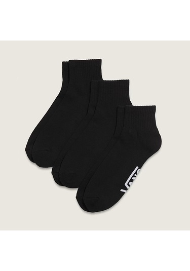 Vans Classic Quarter Crew 3p Çorap C-van000qbxblkblk Siyah