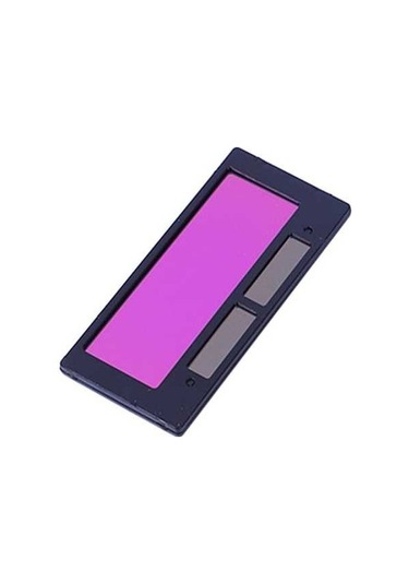 Flybuy Pratik Güneş Enerjili Otomatik Kararan Kaynak Maskesi, Yüz Koruması, Kaynak Kaskı Lensi, Cr927 Pil, Siyah, 10,8x5,0 Cm