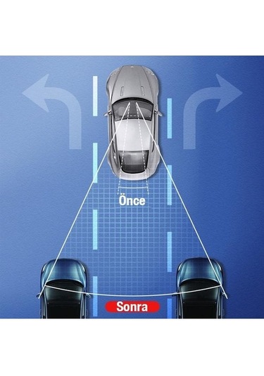 Lemestar Geniş Açılı Kör Nokta Dikiz Aynası - Ultra Net Görüşlü Araç Aynası