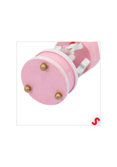 Mini Pembe Atlı Karınca, 8,5cm X 3,5cm - 6 Adet