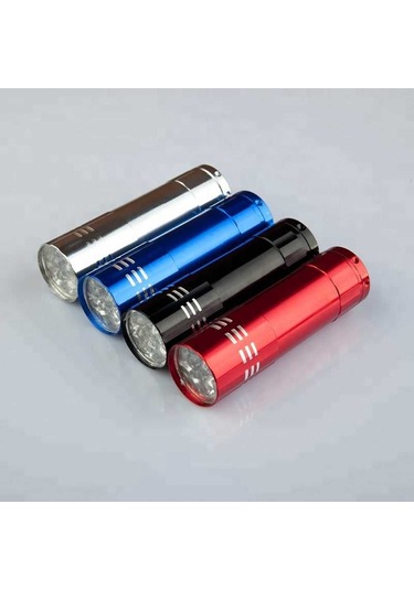 9 Ledli Pilli El Feneri Watton  Wt-036 Mavi