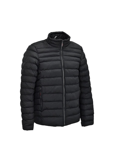 Erkek Haki Spor Şişme Mont 3066 Bgl-st04001 Siyah