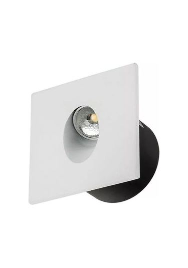 Horoz 079-001-0003 Zümrüt 3 Watt Beyaz Sıva Altı Kare Led Merdive Beyaz
