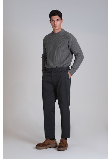 Lufian Gabrıel Spor Erkek Chino Pantolon Slim Fit Koyu Yeşil Koyu Yeşil 112190305100610 Koyu Yeşil