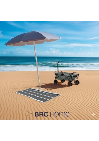 Brc Home Katlanabilir Vagon Taşıma Arabası Gri