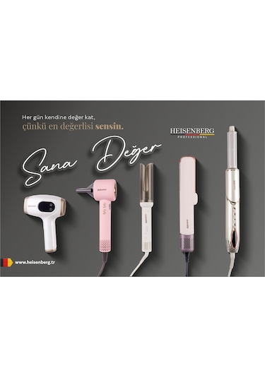 Heısenberg Professional Airwrap Saç Şekillendirme Ve Kurutma Seti