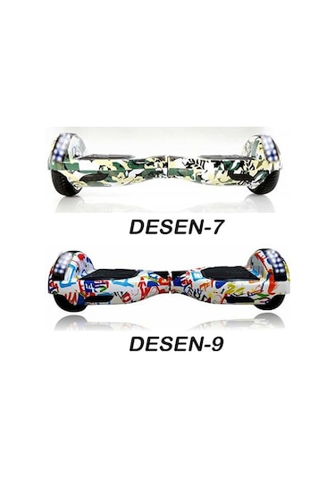 Smartstore Üst Led Işık Smart Scooter Elektrikli Kaykay Hoverboard Bluetooth