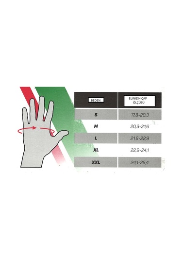 Yazlık Eldiven, Siyah, Beden: 2xl, Guantes Forzza Ct Sıcura Talla